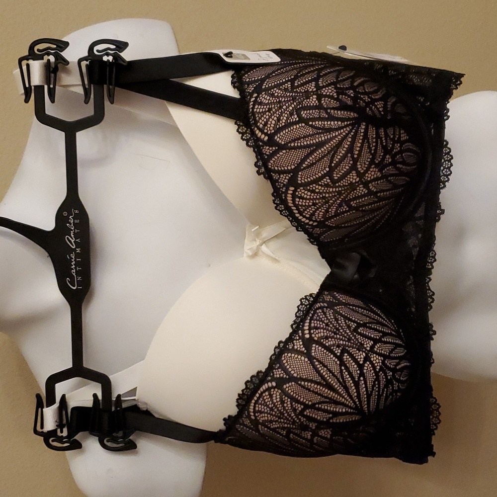 Womens Carrie Amber Intimates 2 pack  Gentle Lift Bras Size 40C 40D Lace NWT